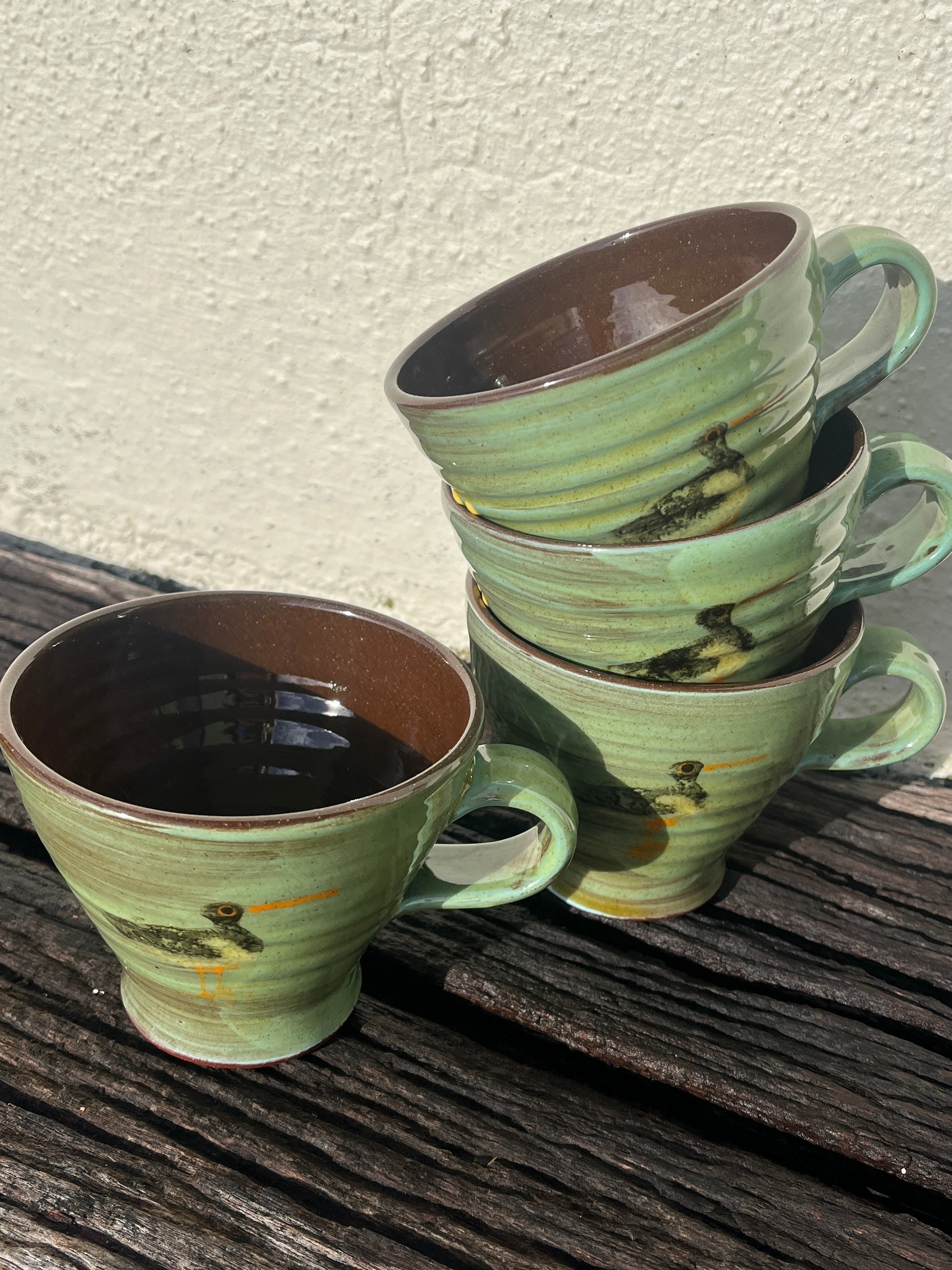 Turquoise Oystercatcher Mug