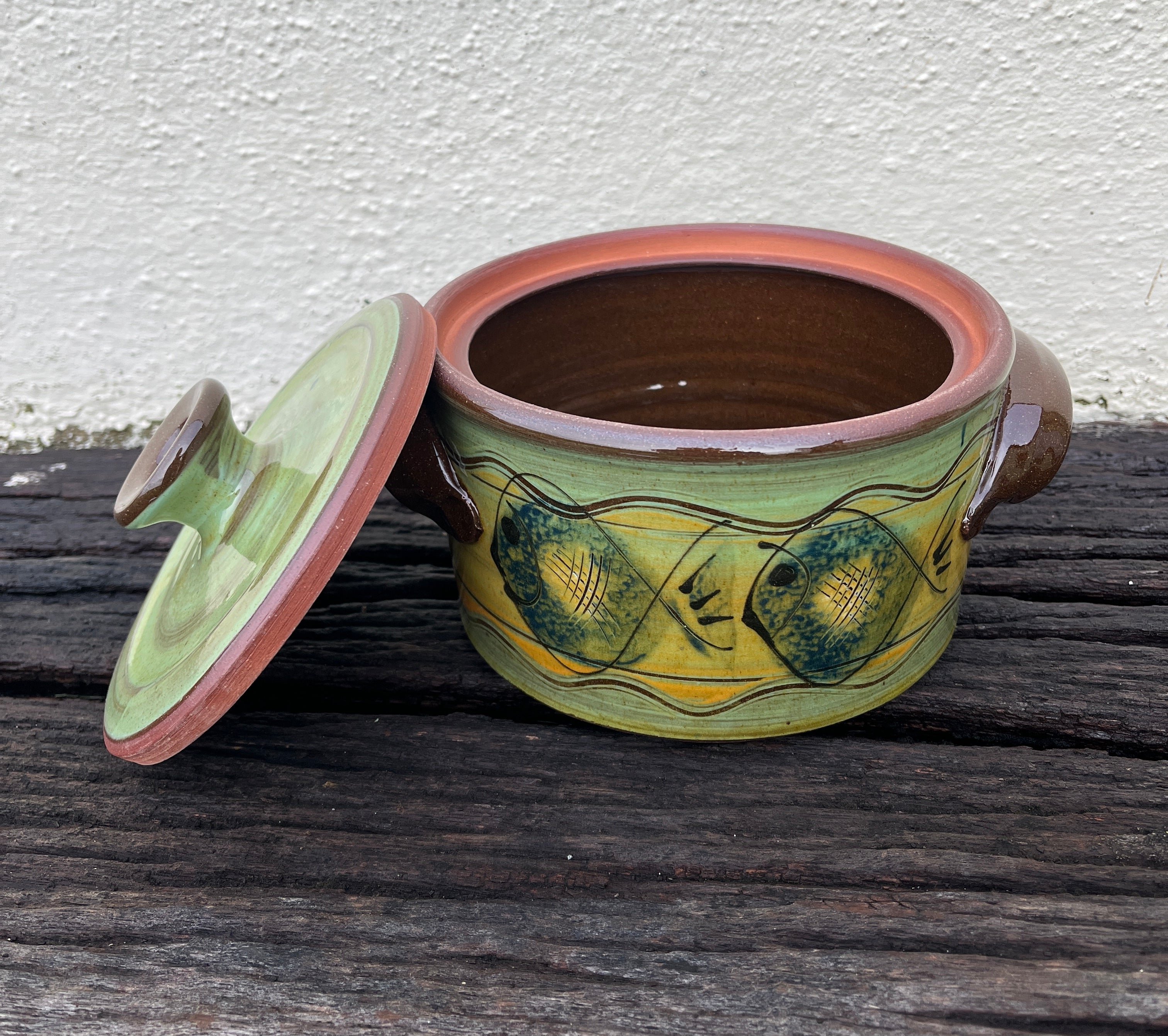 Turquoise Casserole Dish