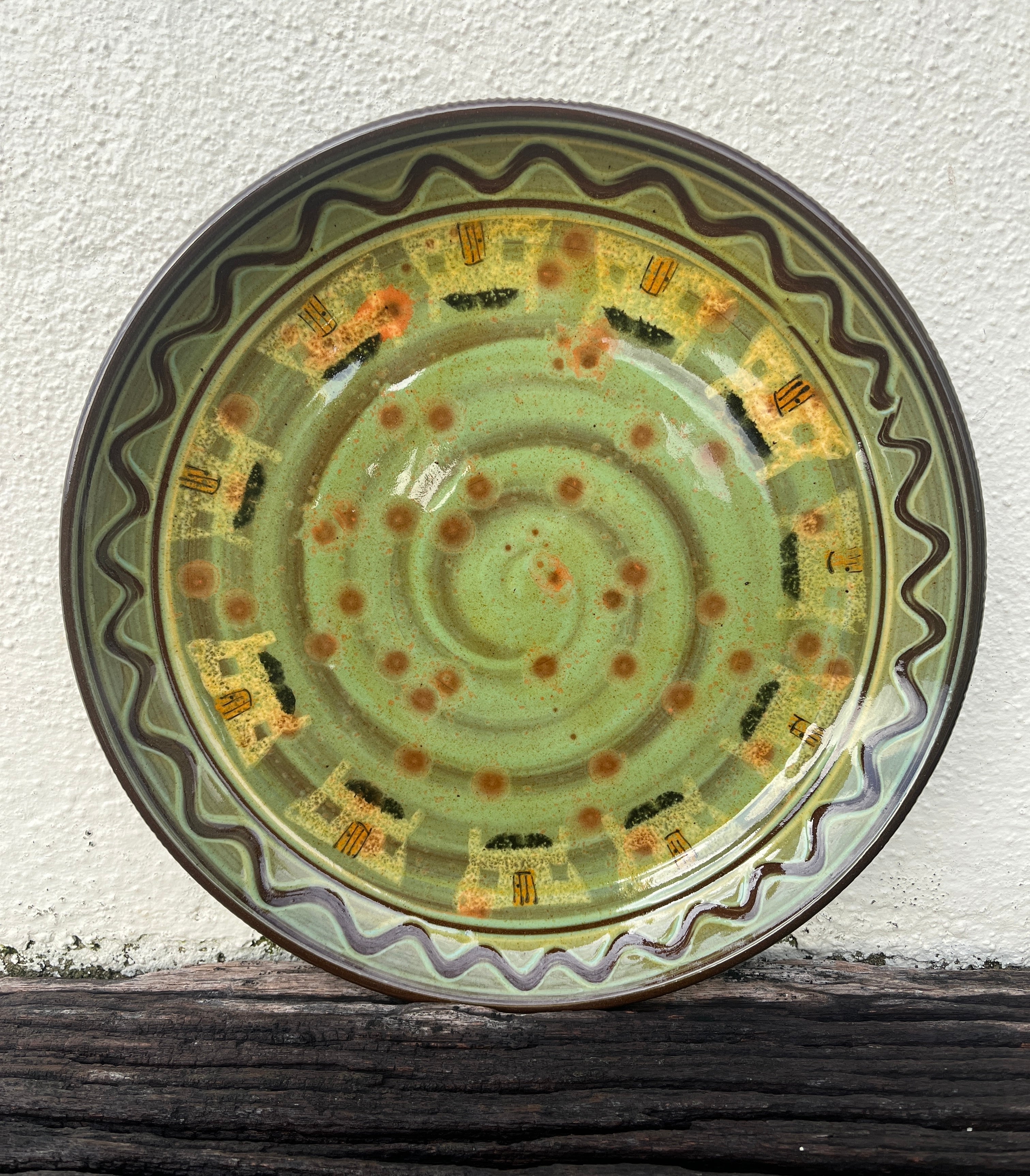 Turquoise Blackhouse Platter