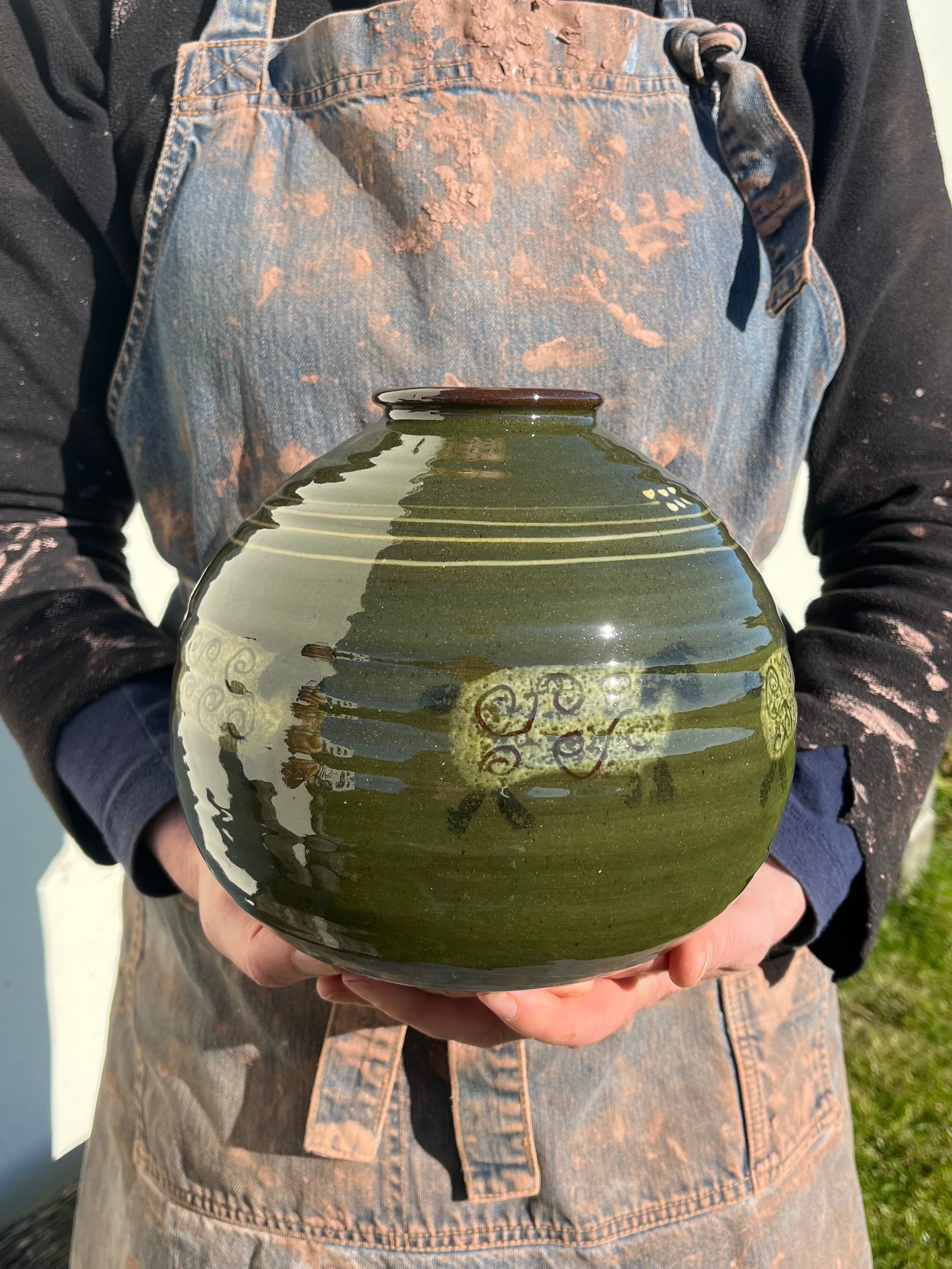 Sheep vase