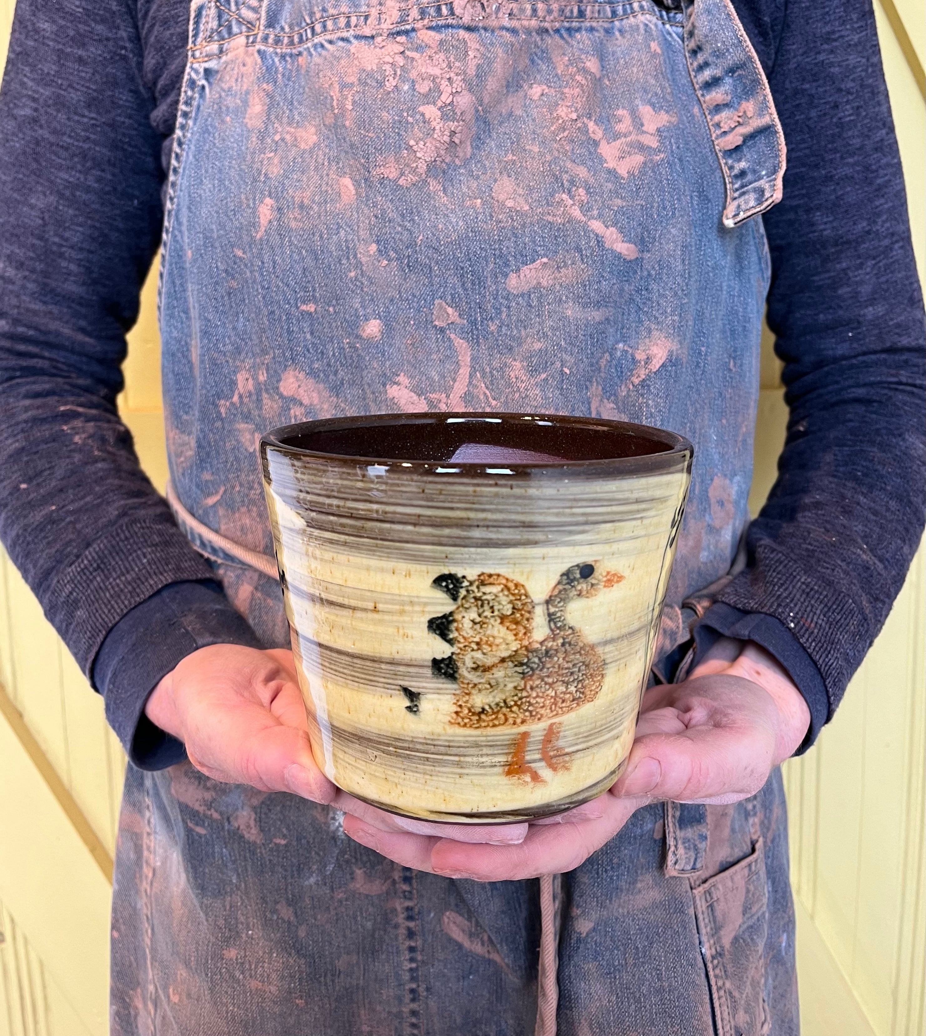 Goose Plant Pot