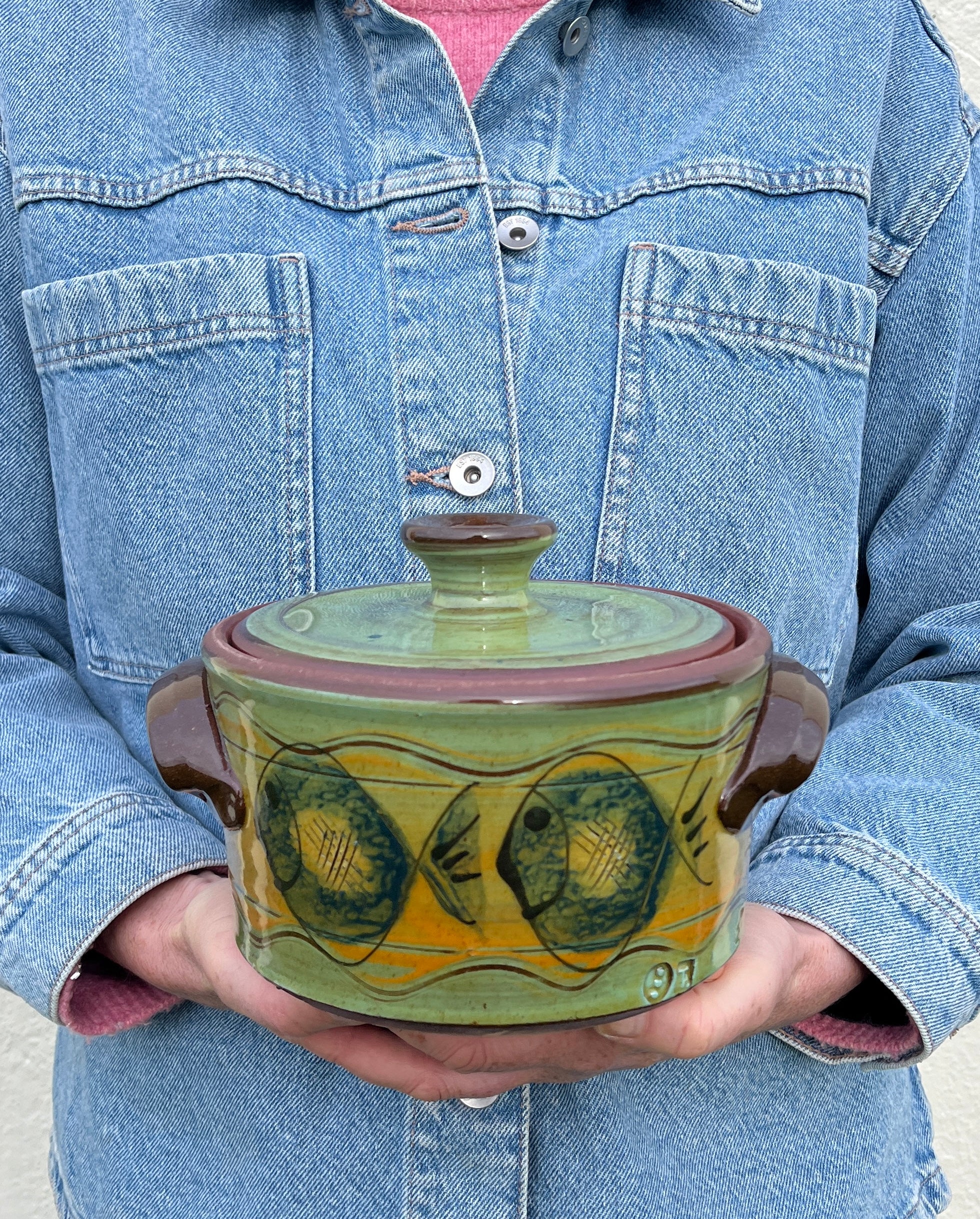 Turquoise Casserole Dish