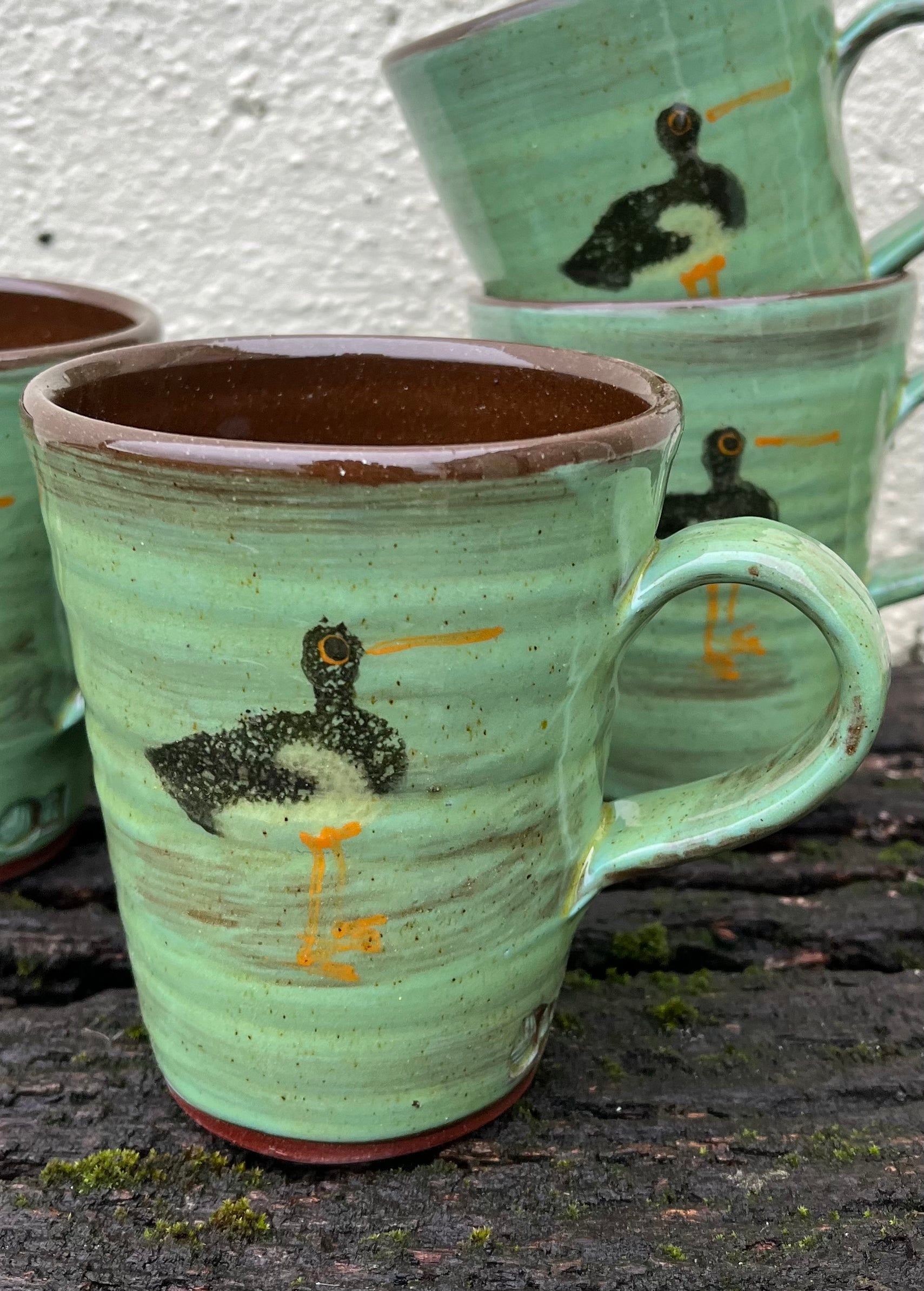 Turquoise Oystercatcher Mug