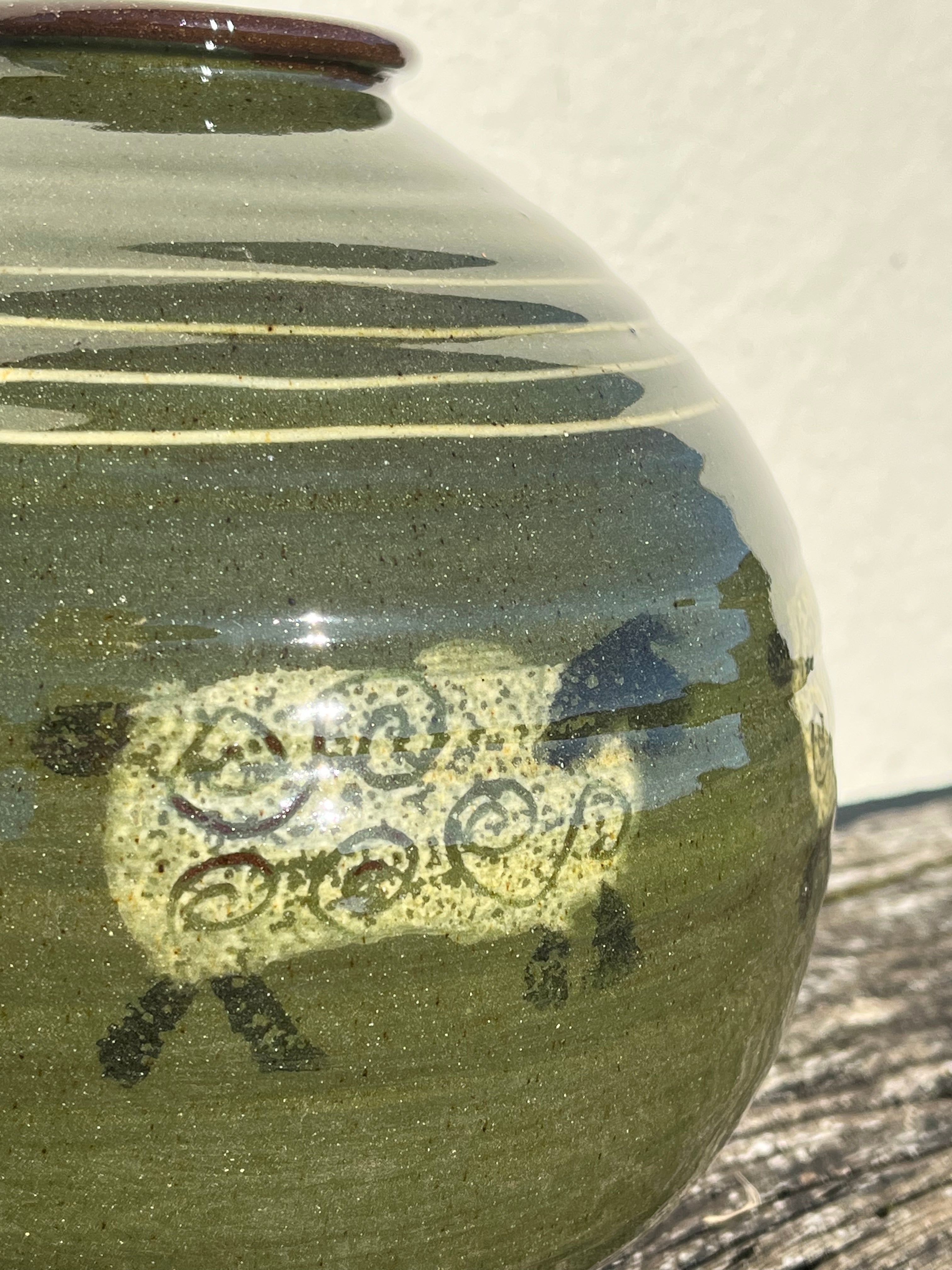 Sheep vase
