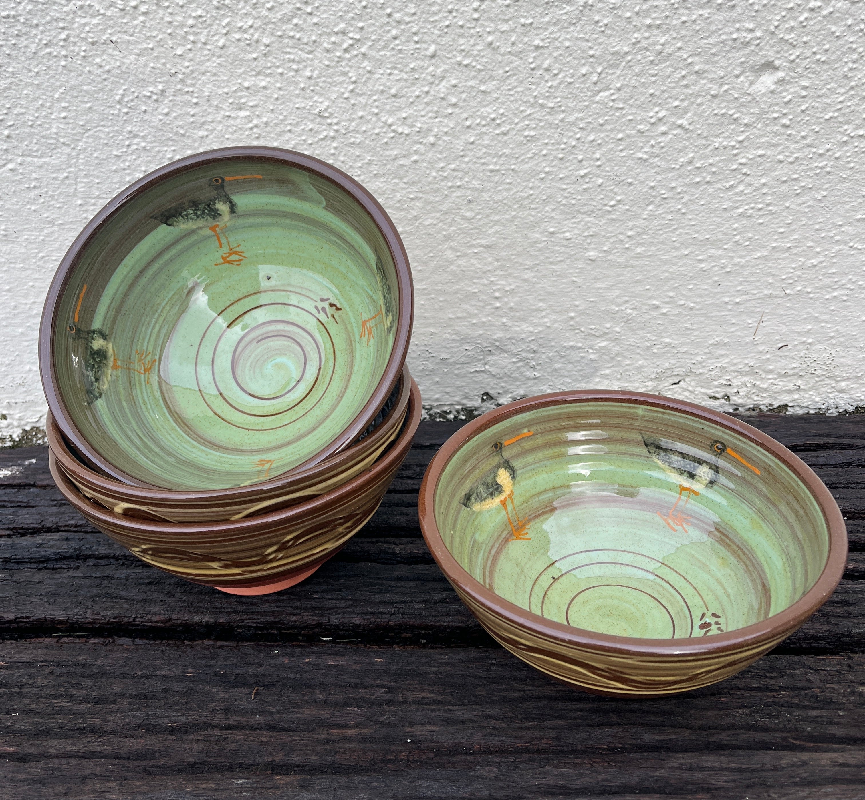 Turquoise Oystercatcher Breakfast Bowl