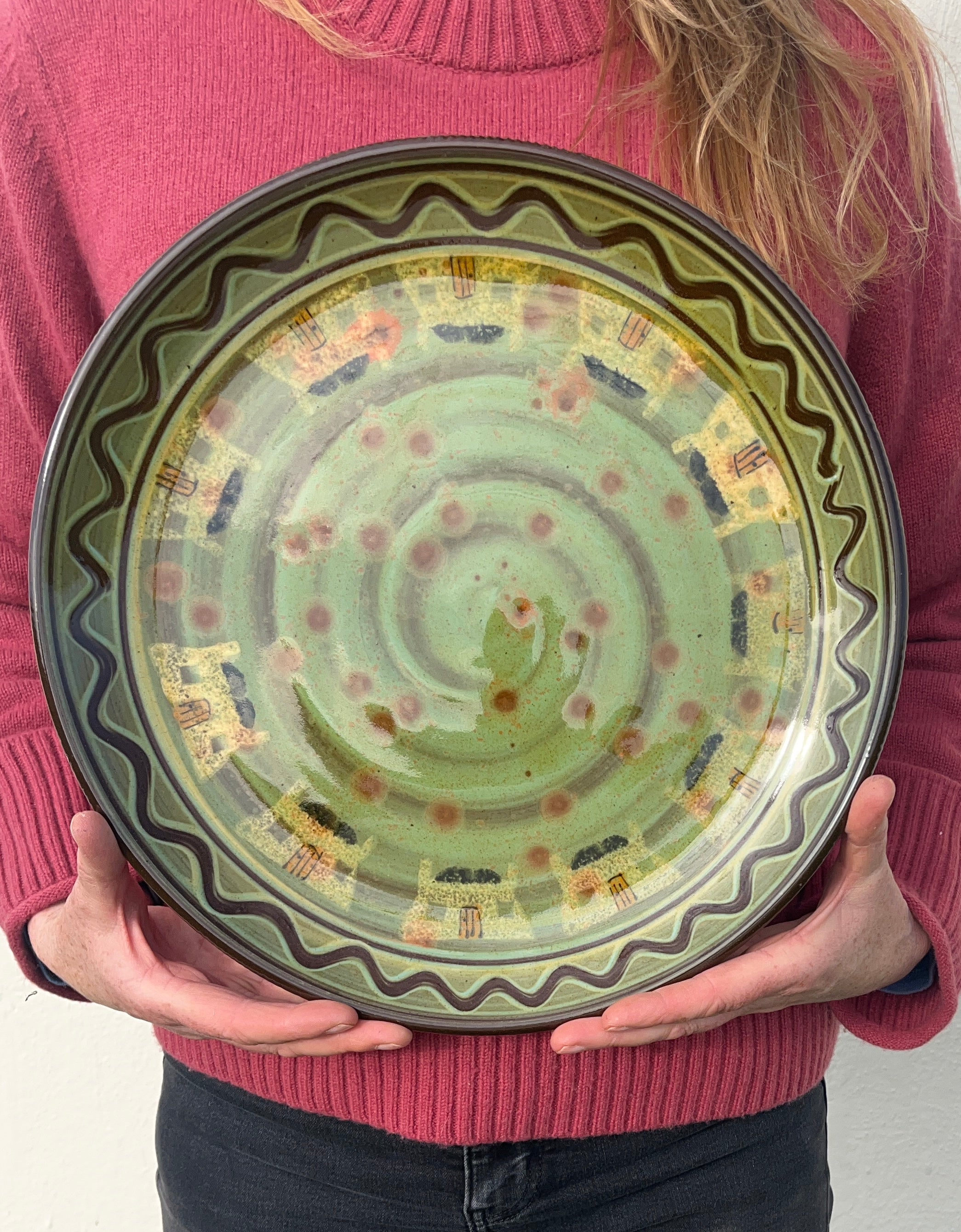 Turquoise Blackhouse Platter