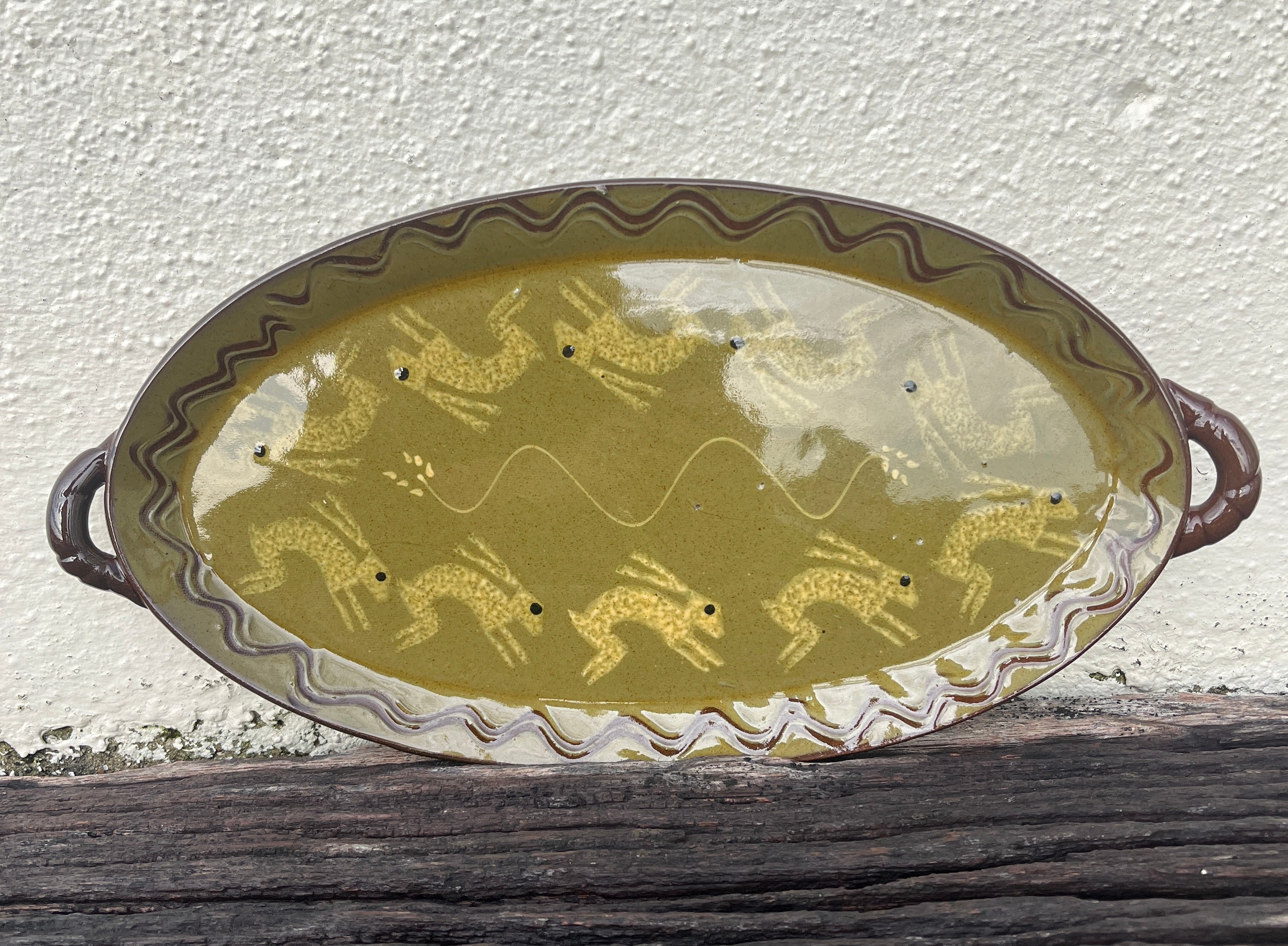 Oval Hare Dish