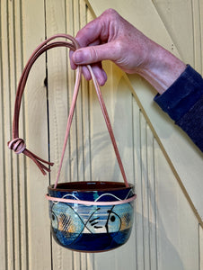 Fish Hanging Planter