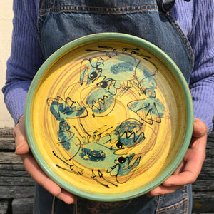 Yellow lobster Dish