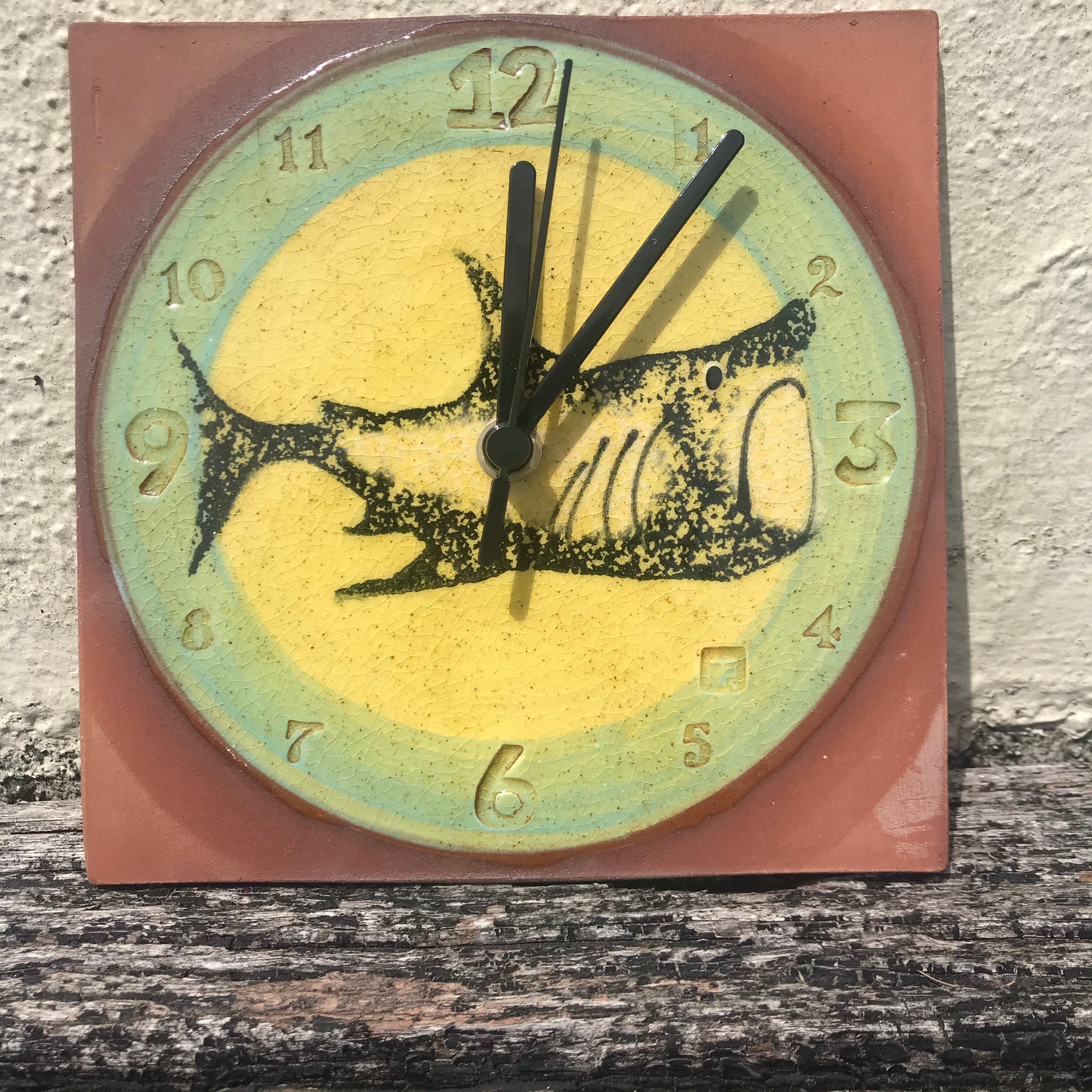 Basking Shark Clock
