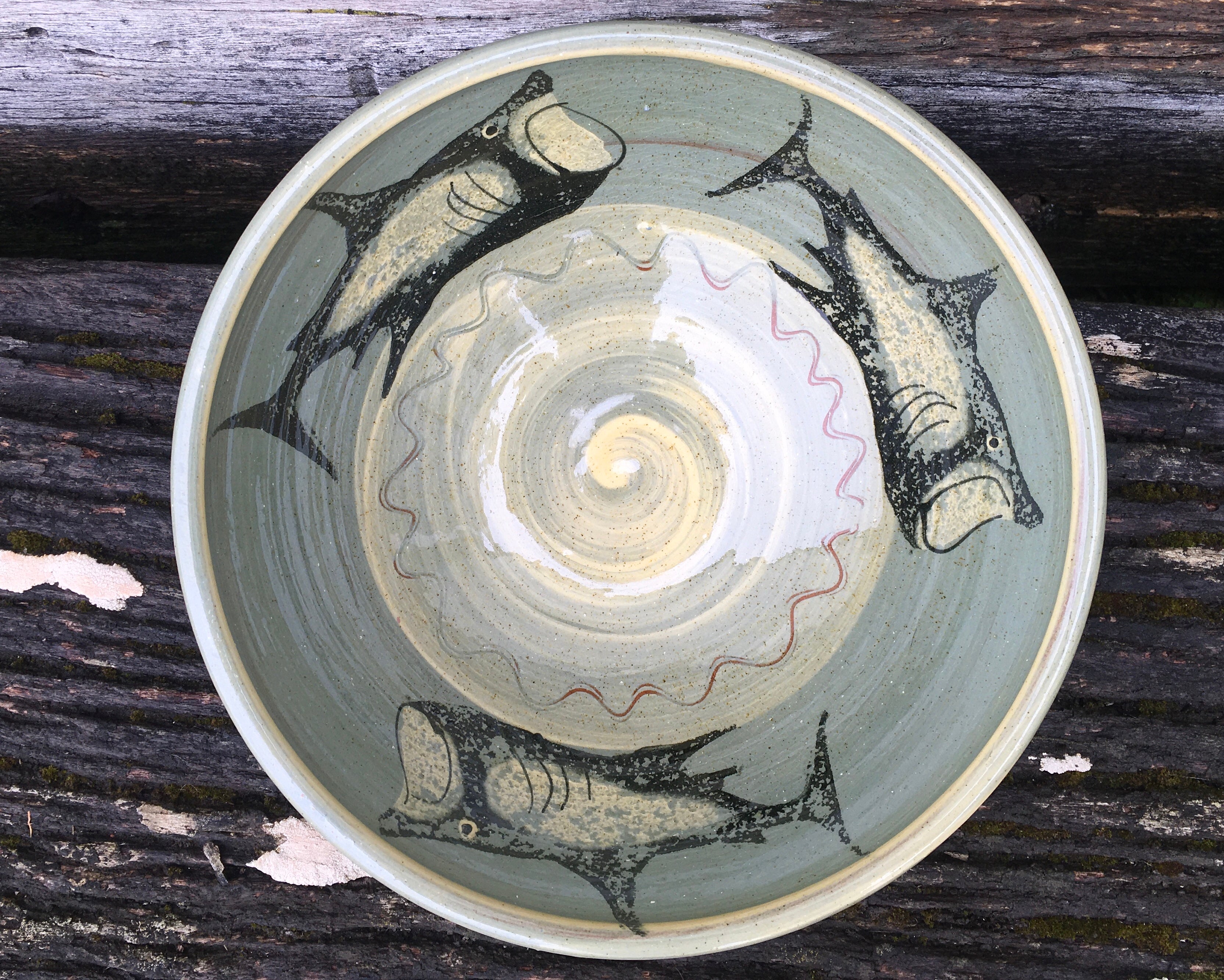 Basking Shark Bowl with Fat Fish