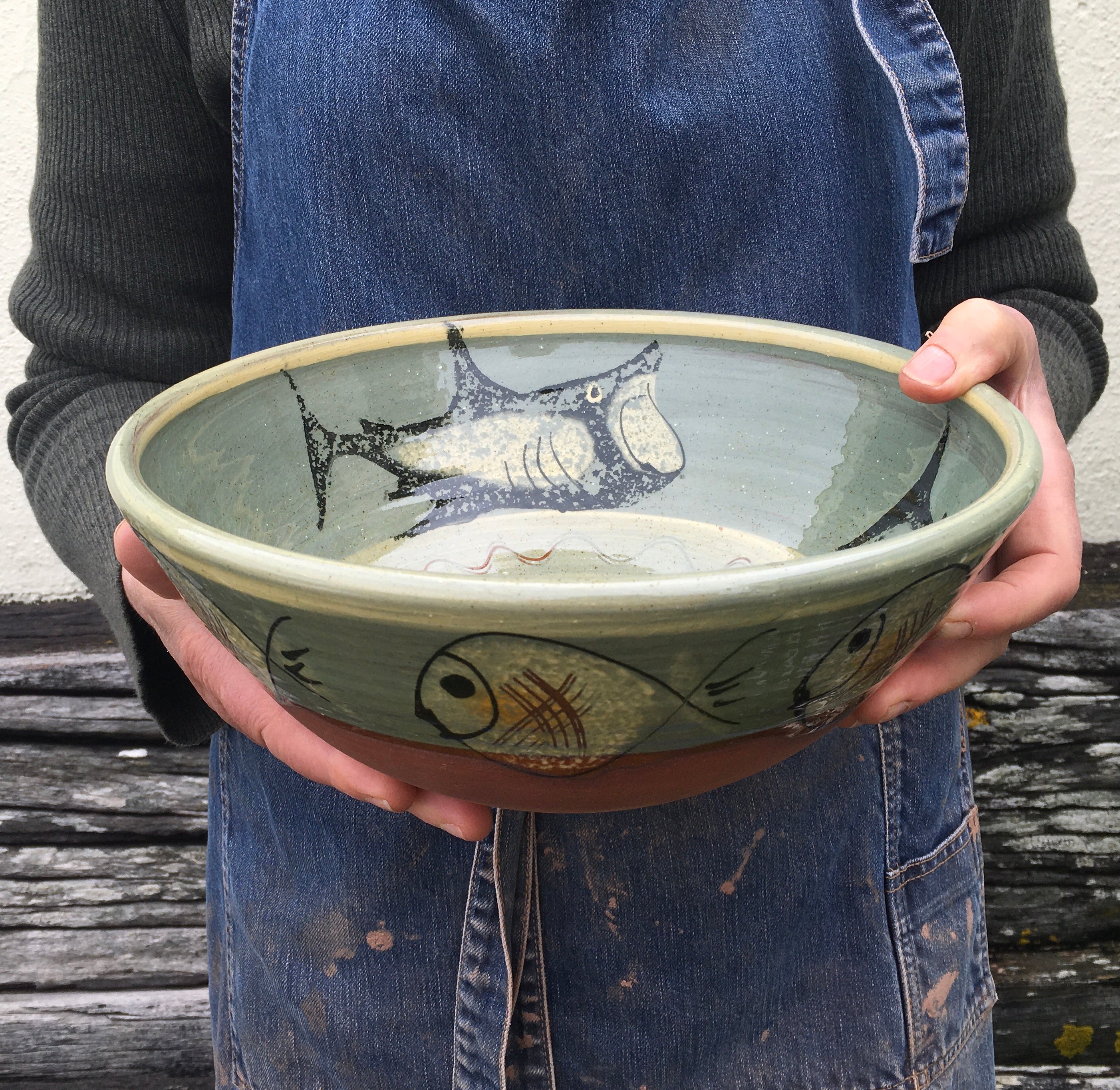 Basking Shark Bowl with Fat Fish