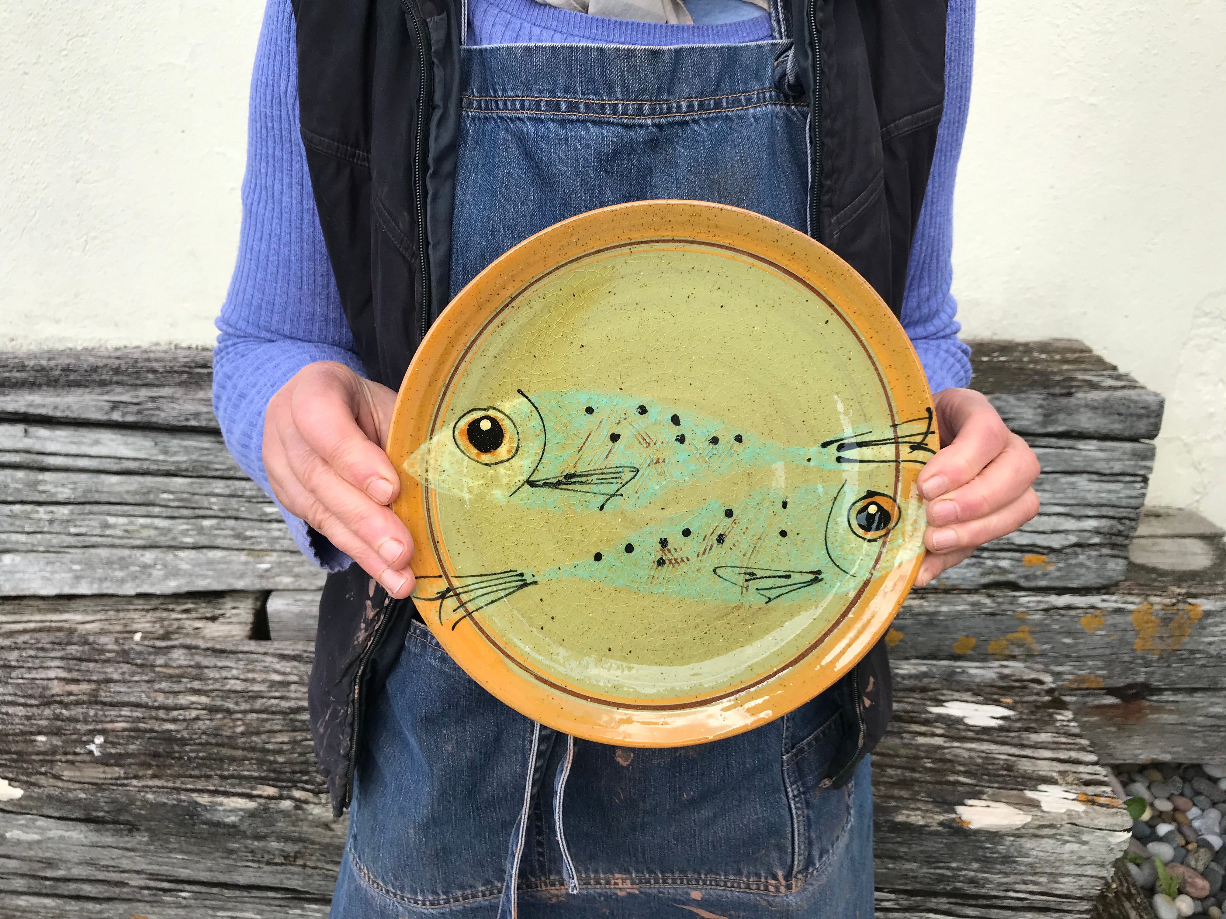 Googly Eyed Fish Plate