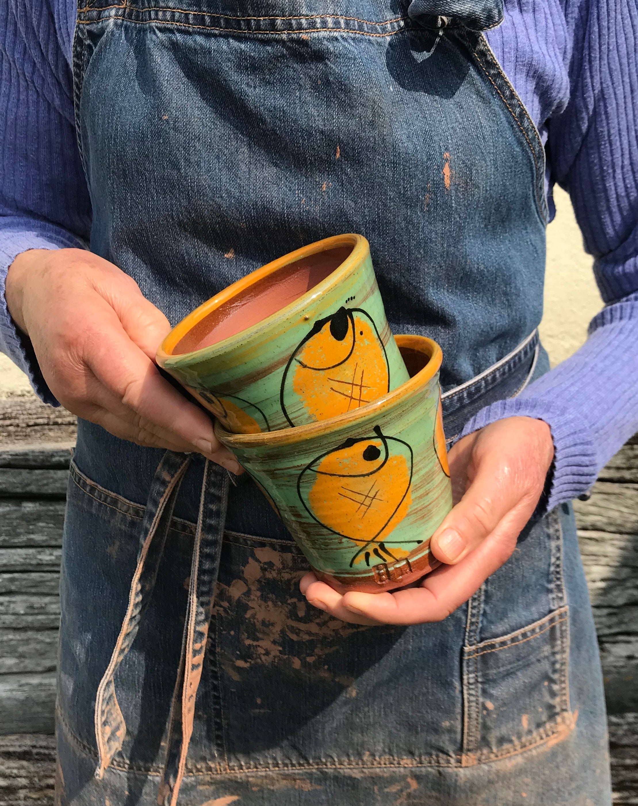 Fat Fish Plant Pot