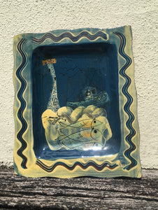Rectangular Skerryvore Lighthouse Plate