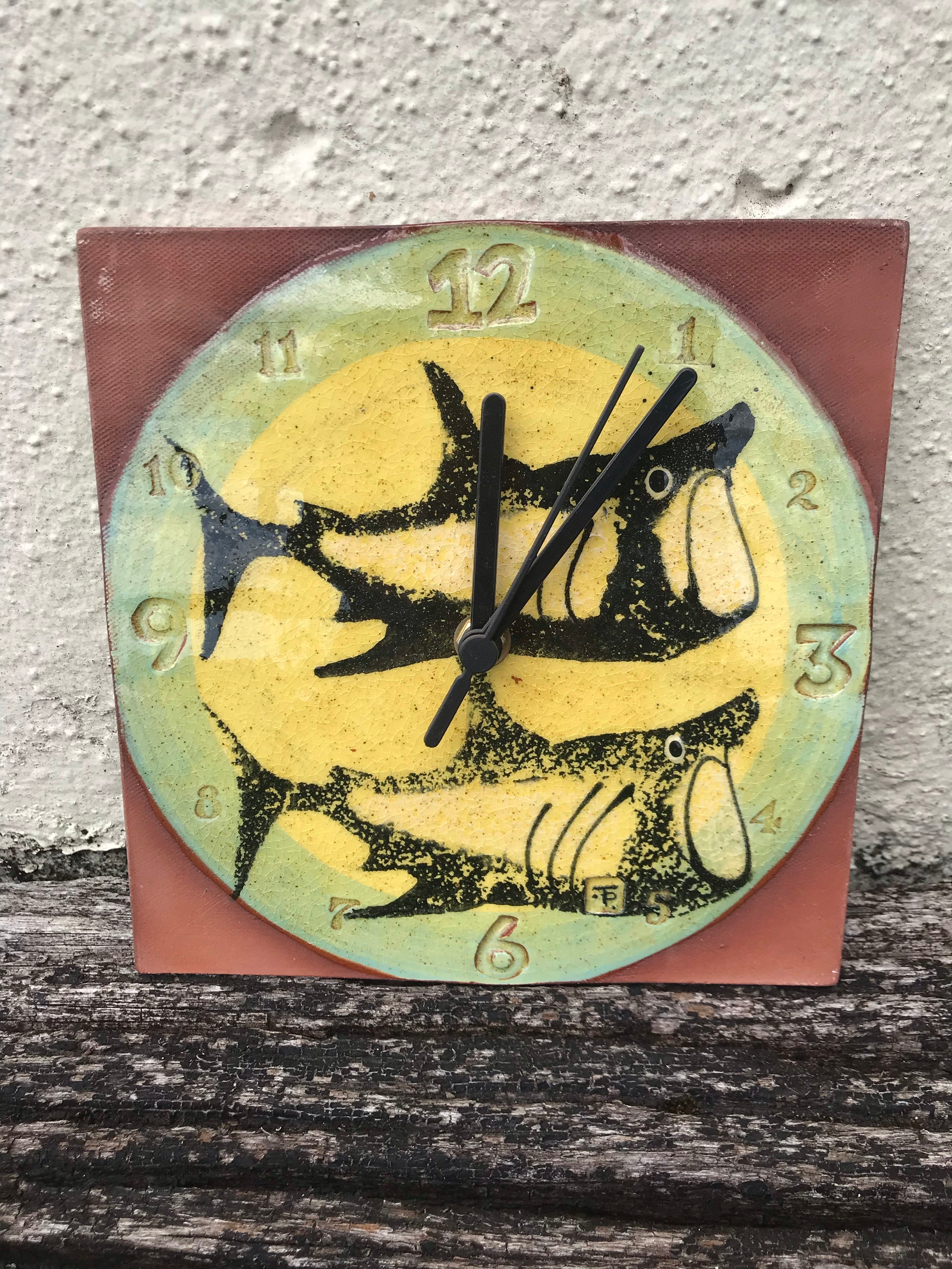 Basking Shark Clock
