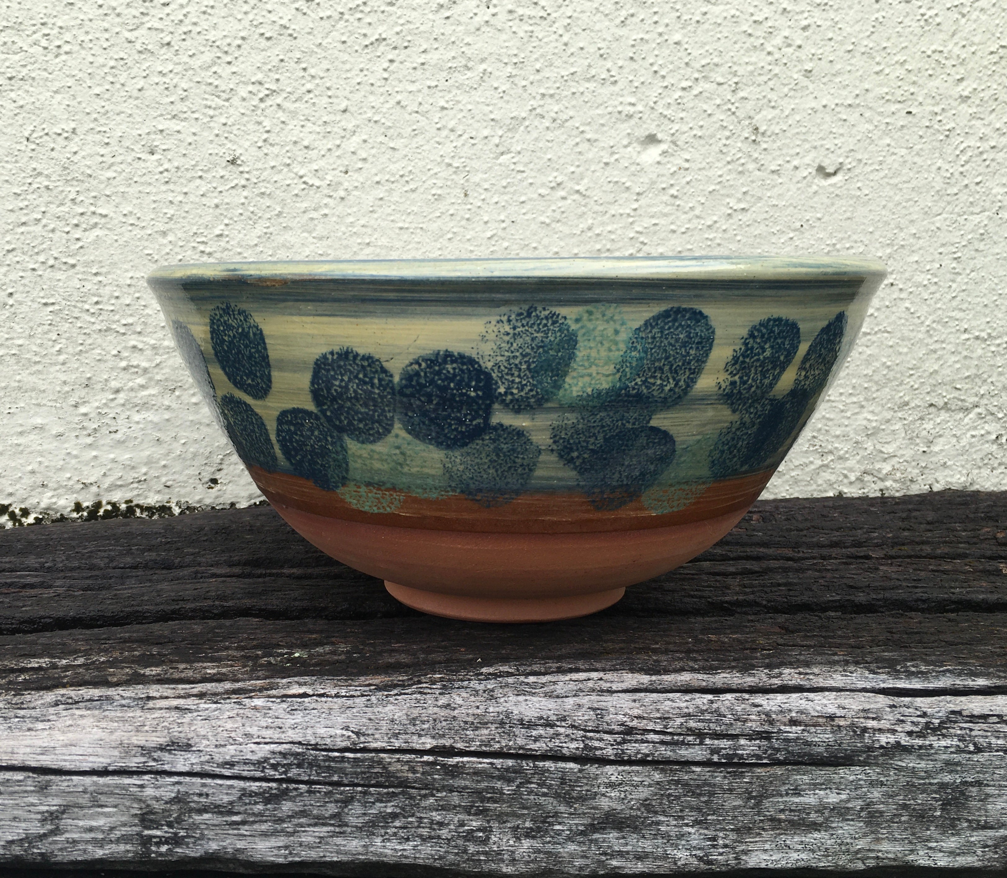 Large Basking Shark Bowl with Bubbles