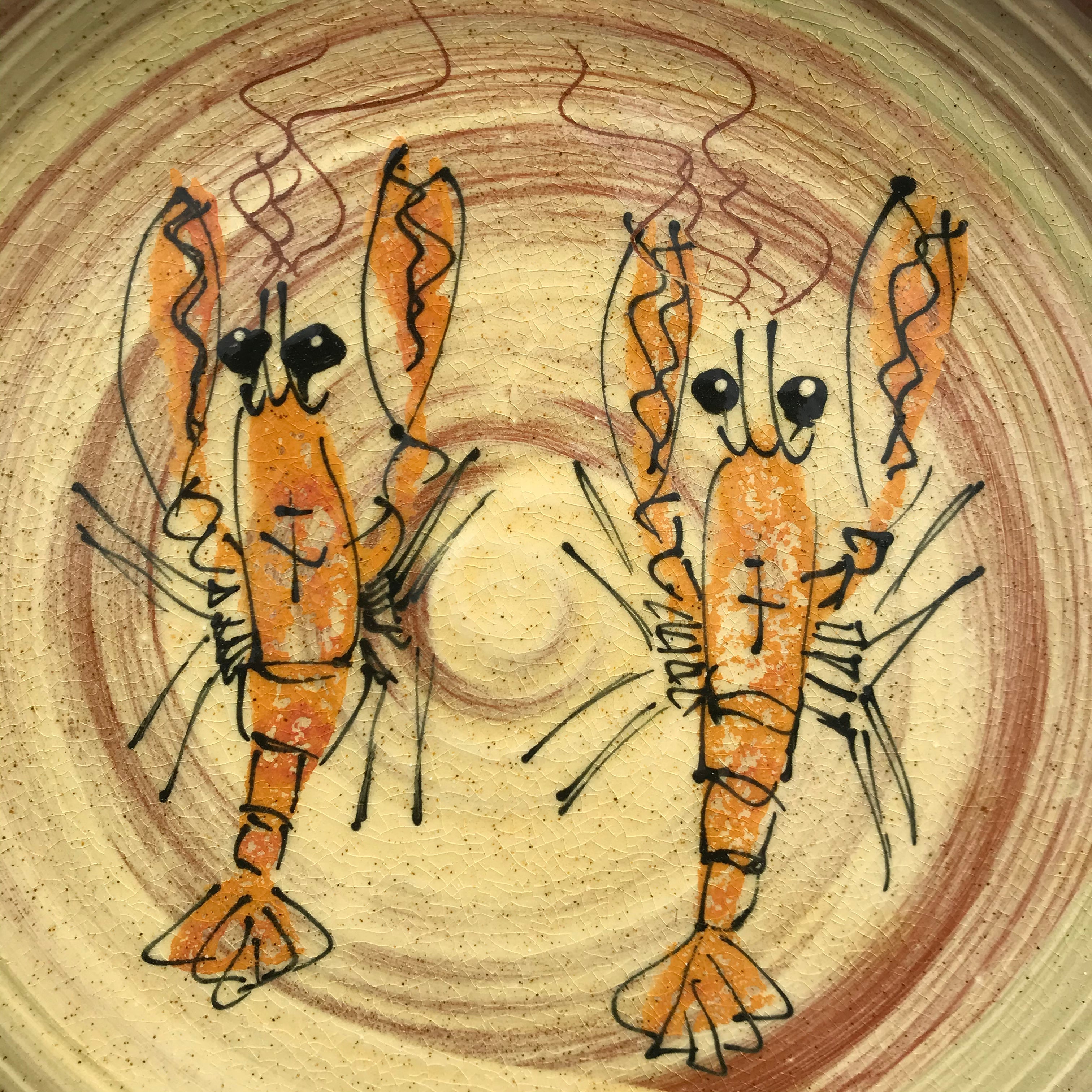Cream Langoustine Plate