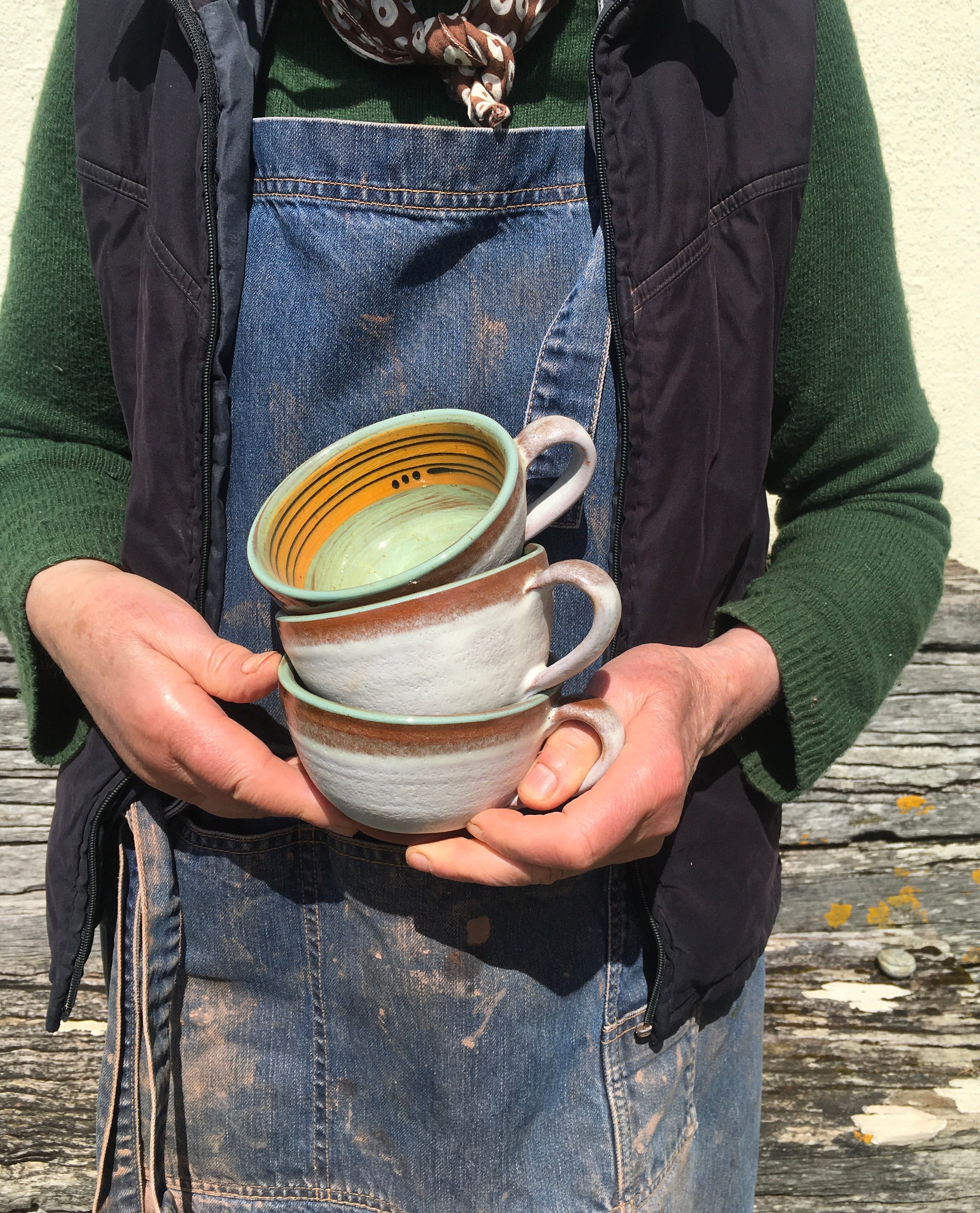 Striped Mugs
