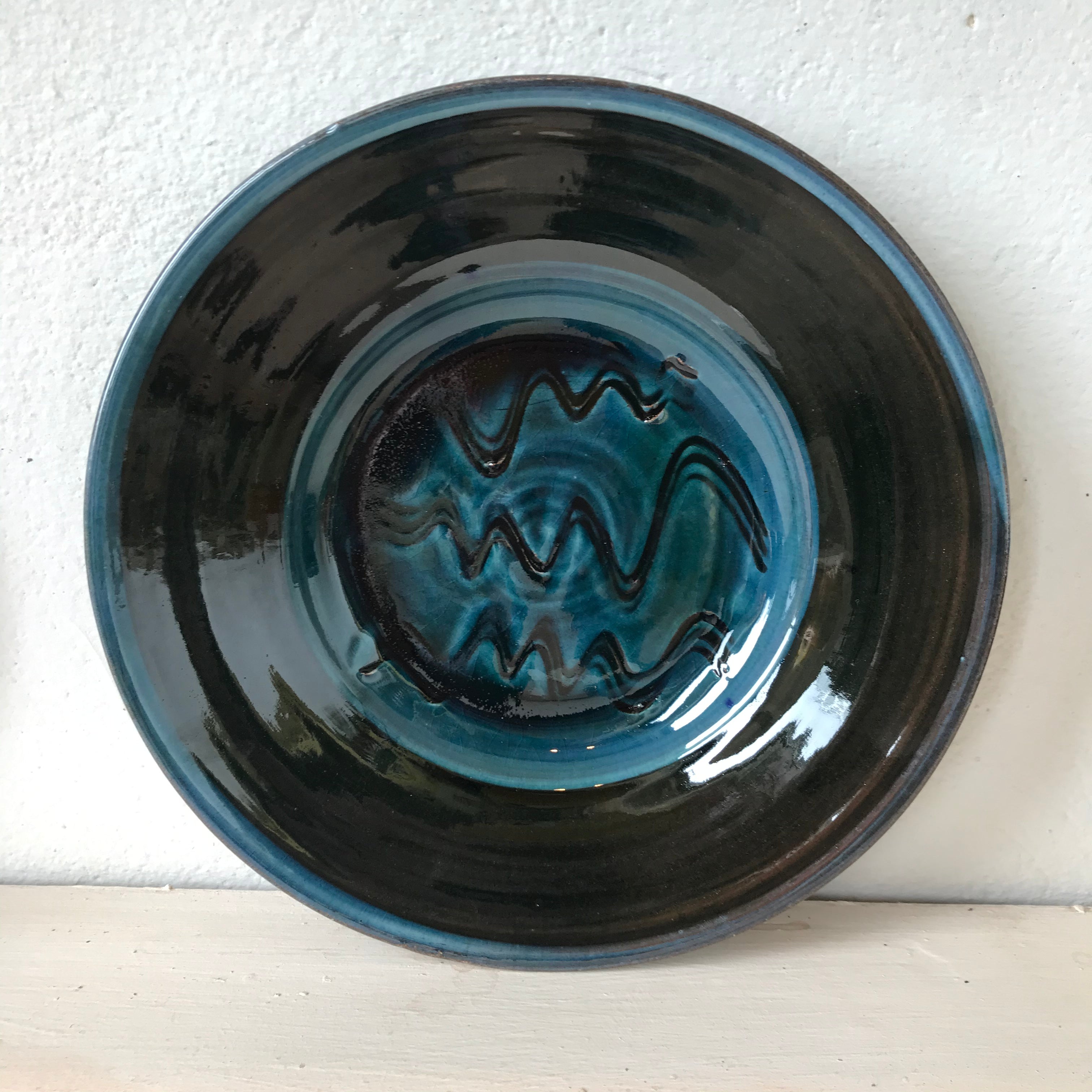 Dark Blue Plate