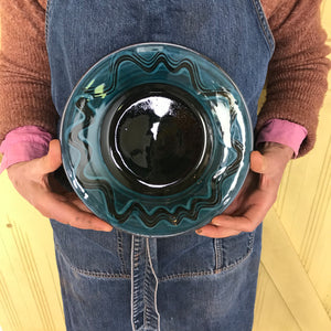 Dark Blue Plate