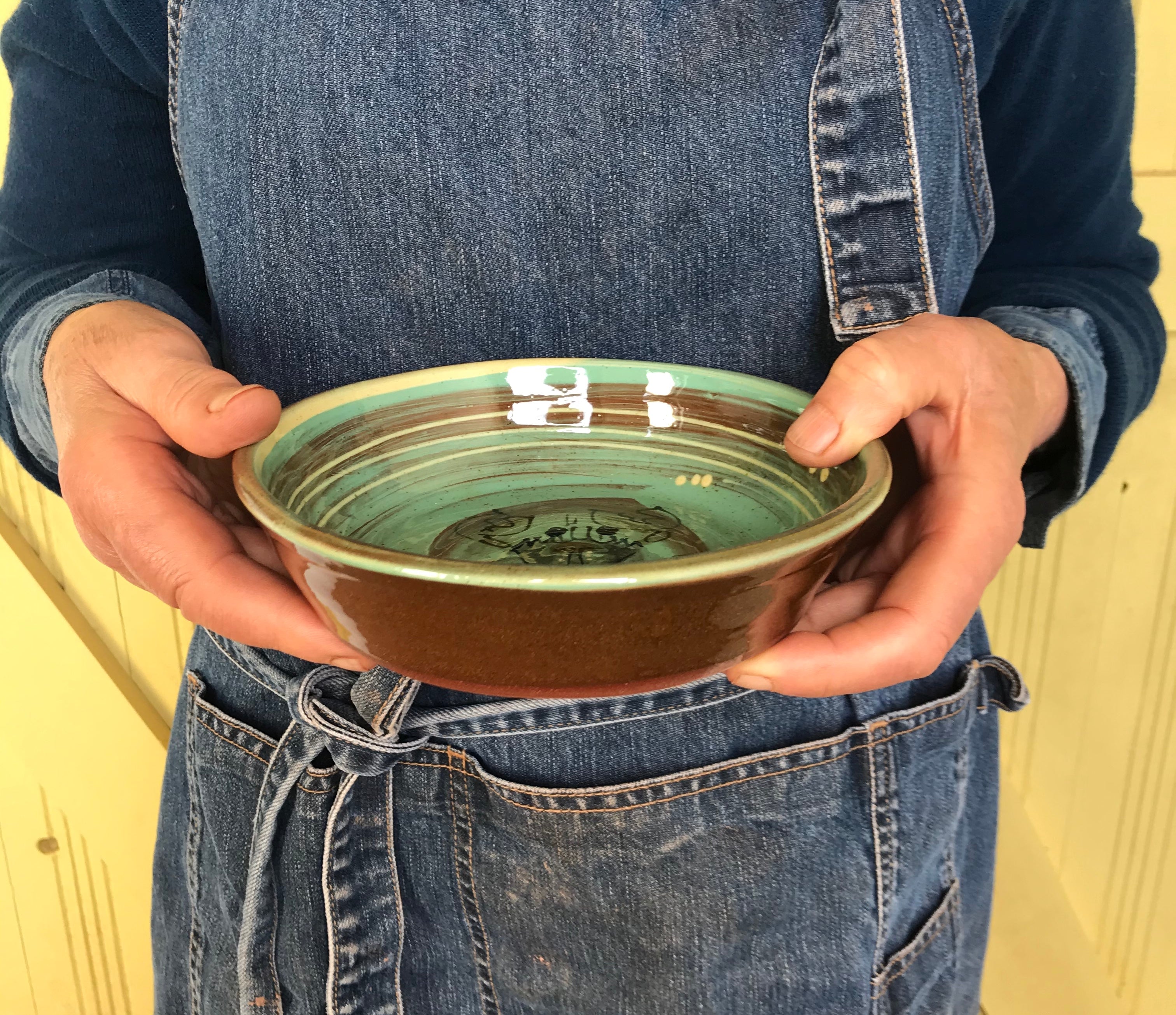 Turquoise Crab Bowl