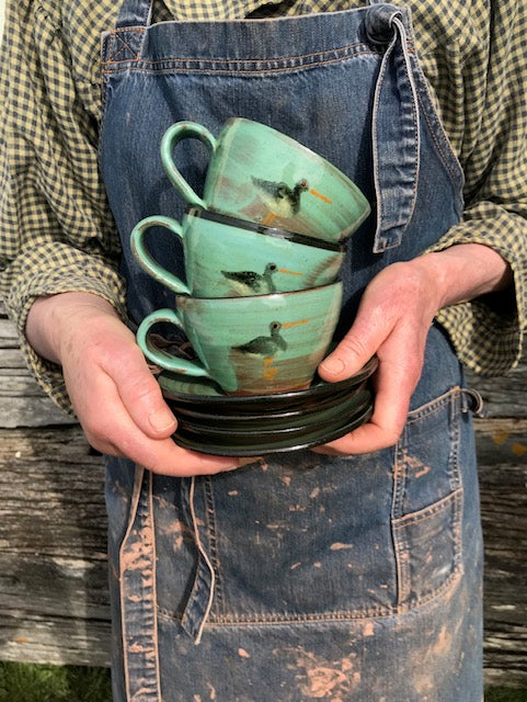 Oystercatcher Cup & Saucer
