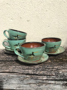 Oystercatcher Cup & Saucer