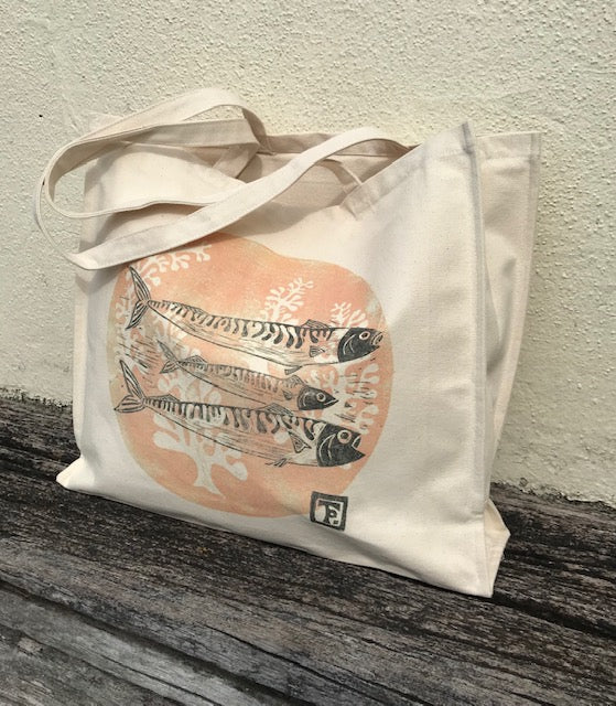 Mackerel Canvas Bag