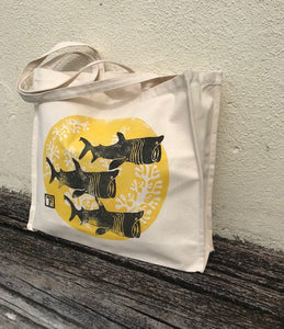 Basking Shark Canvas Bag