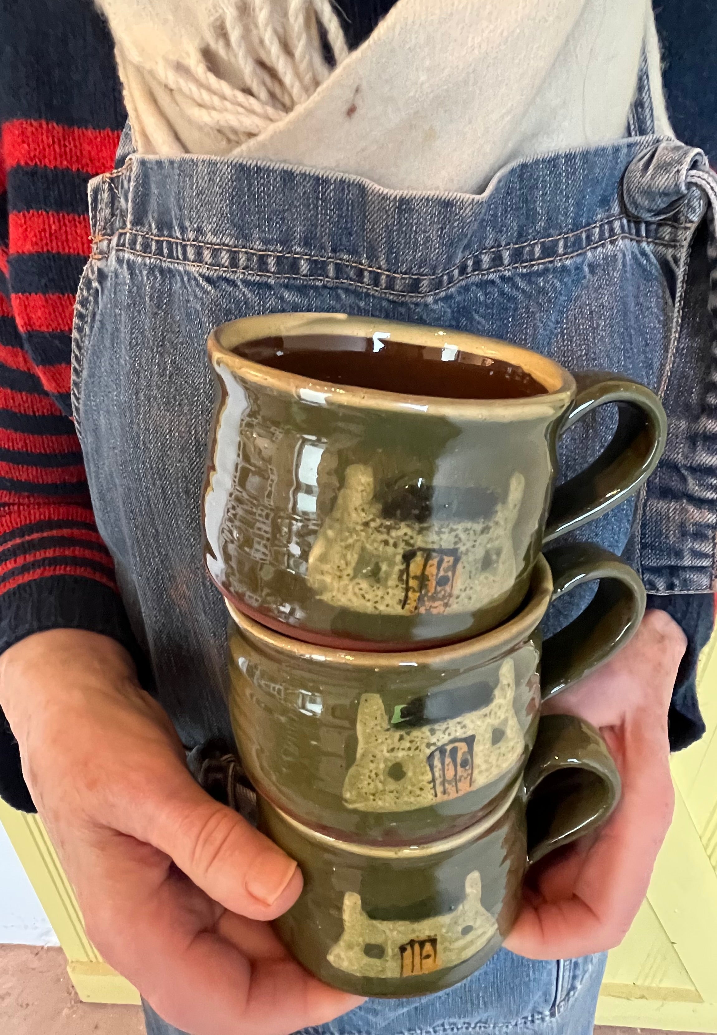 Dark Green Blackhouse Mug