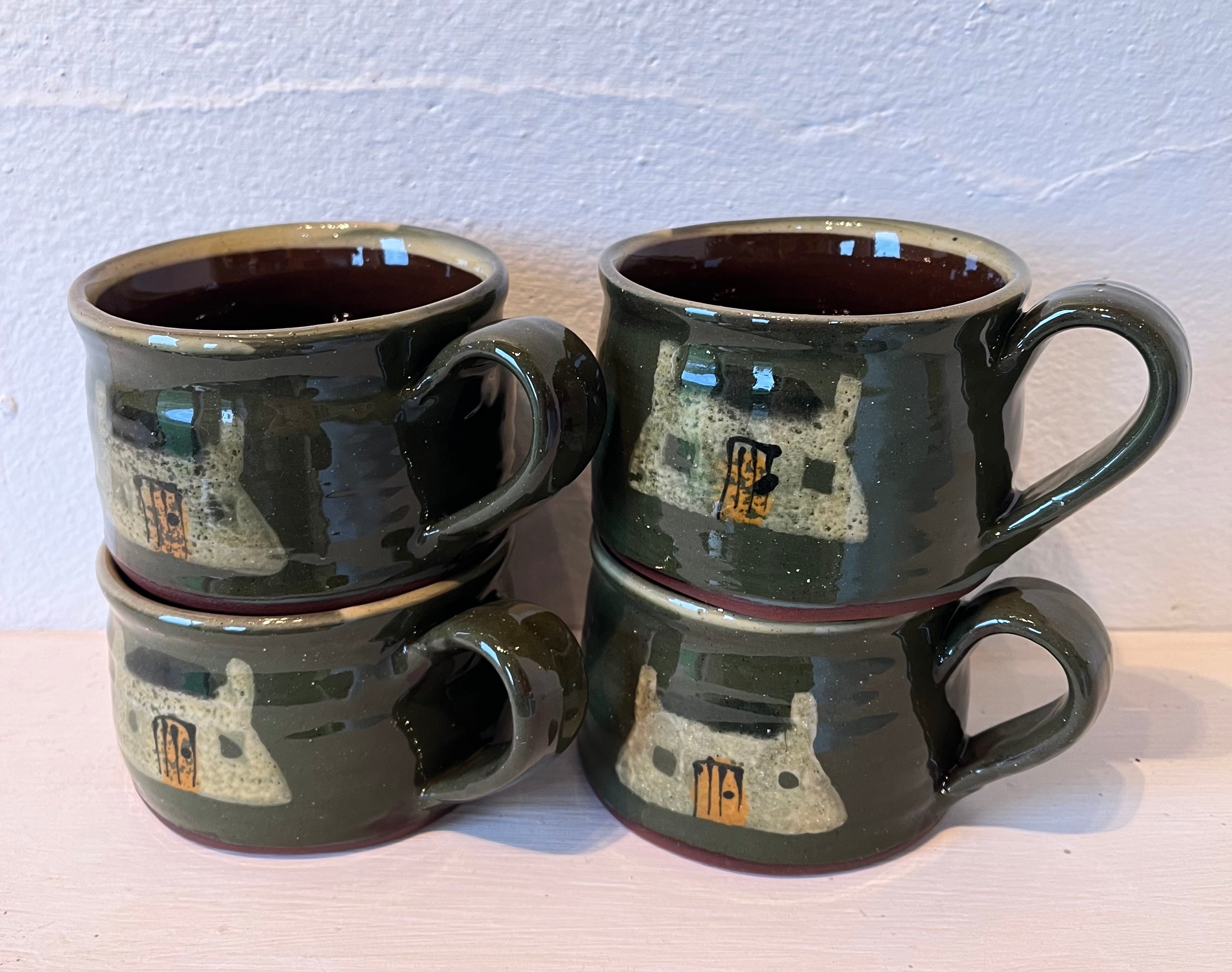 Dark Green Blackhouse Mug
