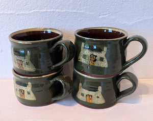 Dark Green Blackhouse Mug