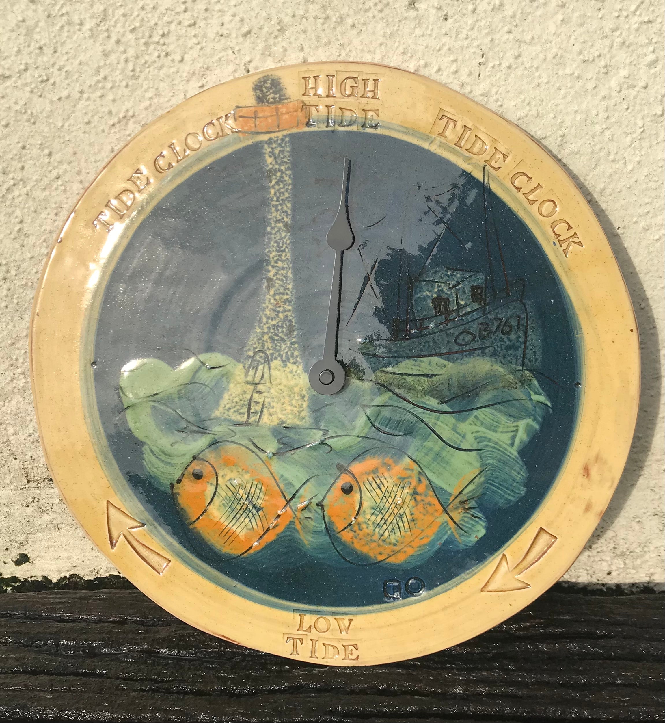 Dark Blue Skerryvore Tide Clock