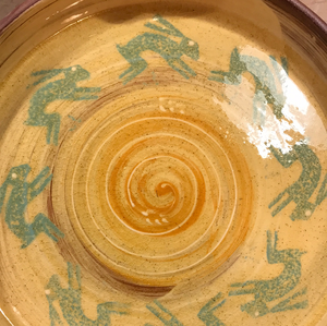 Large Hare Platter with Handles