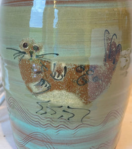 Turquoise Seal Lampbase