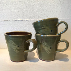 Pale Green Hare Mug