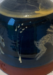 Dark Blue Hare Lampbase