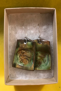 Green Hare Earrings