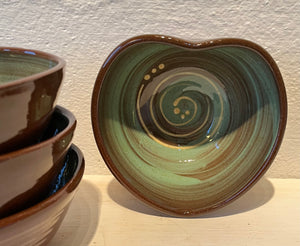 Turquoise Heart Bowl