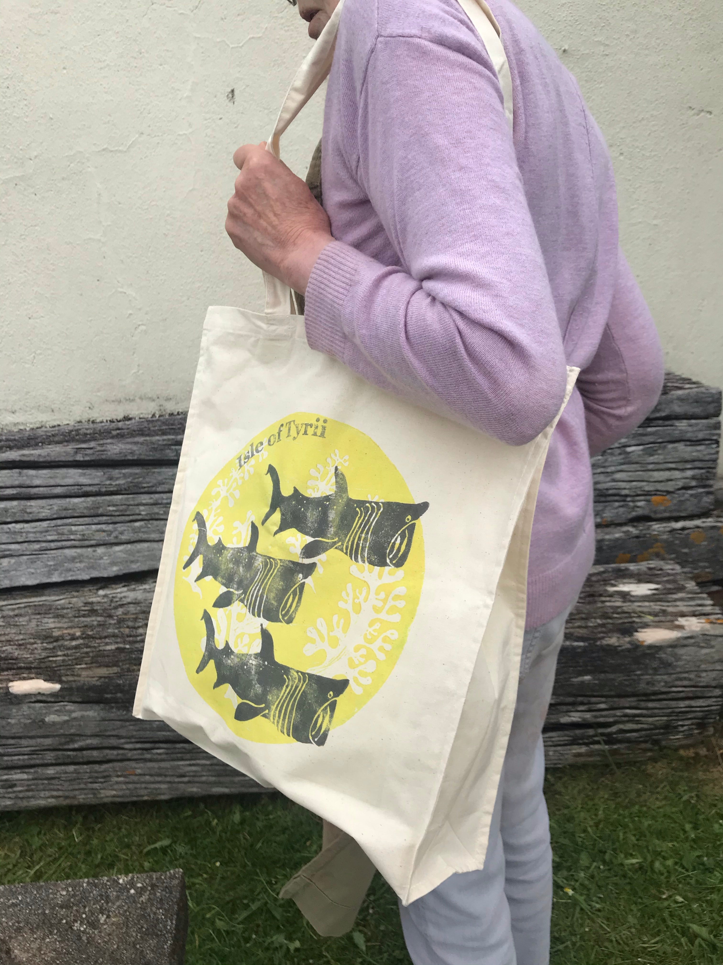 Basking shark Cotton Bag