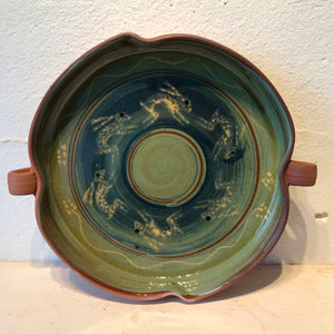 Dark Blue Hare Platter