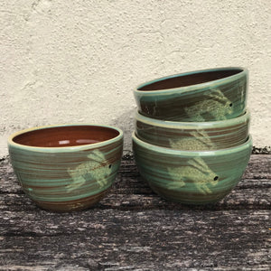 Turquoise Hare Bowl