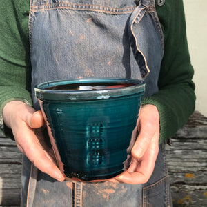 Blue Plant Pot