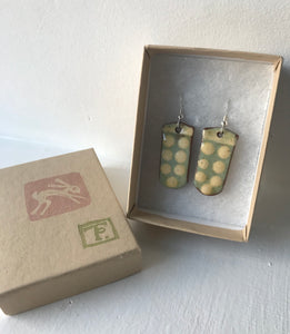 Turquoise Dotty Earrings