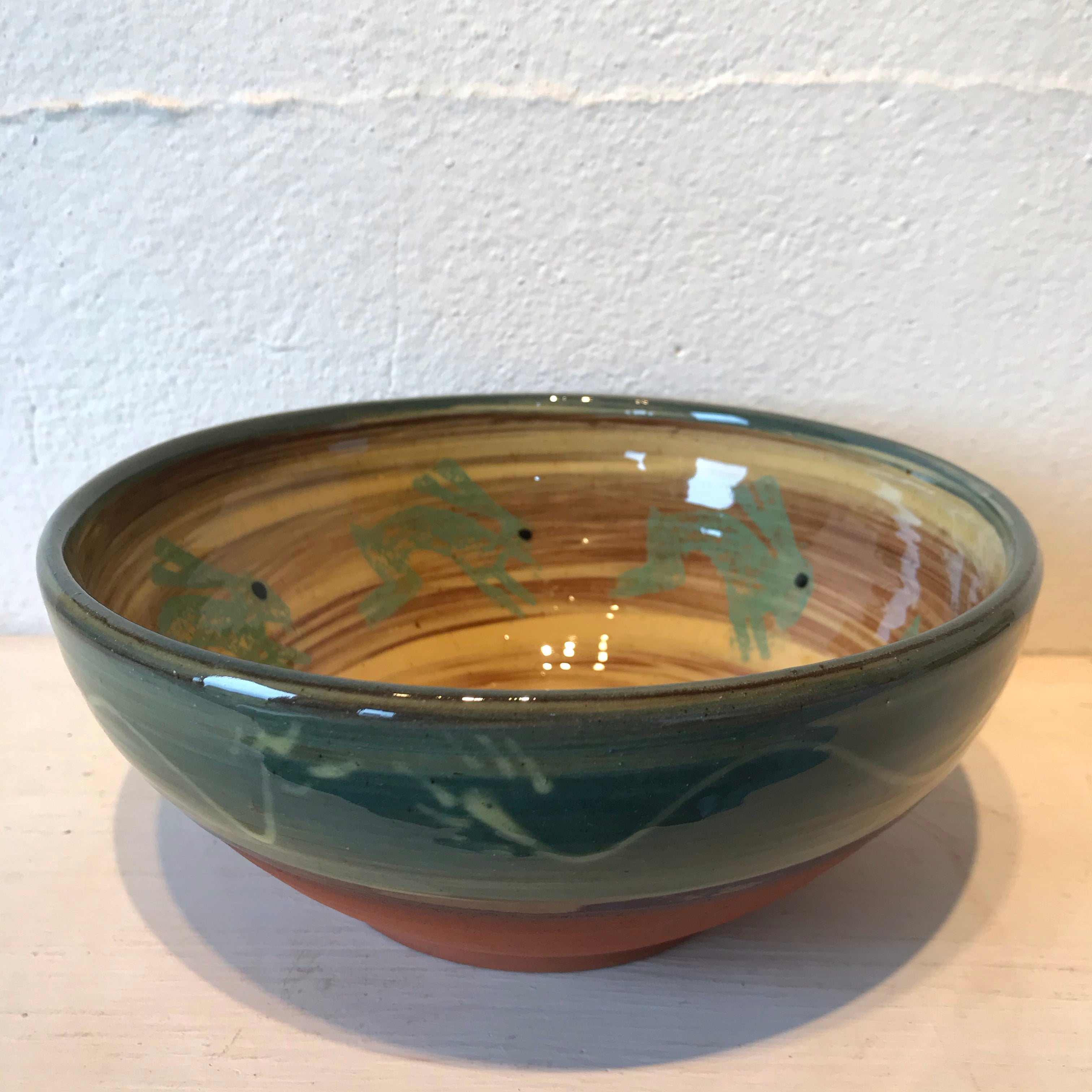 Cream Hare Bowl