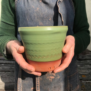 Green Plant Pot