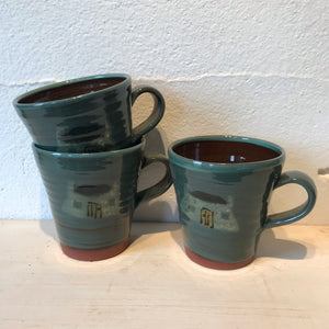 Steely Grey Mug with Tiree Black House