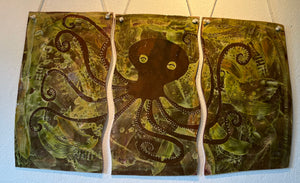 Large Octopus Wall Hanging
