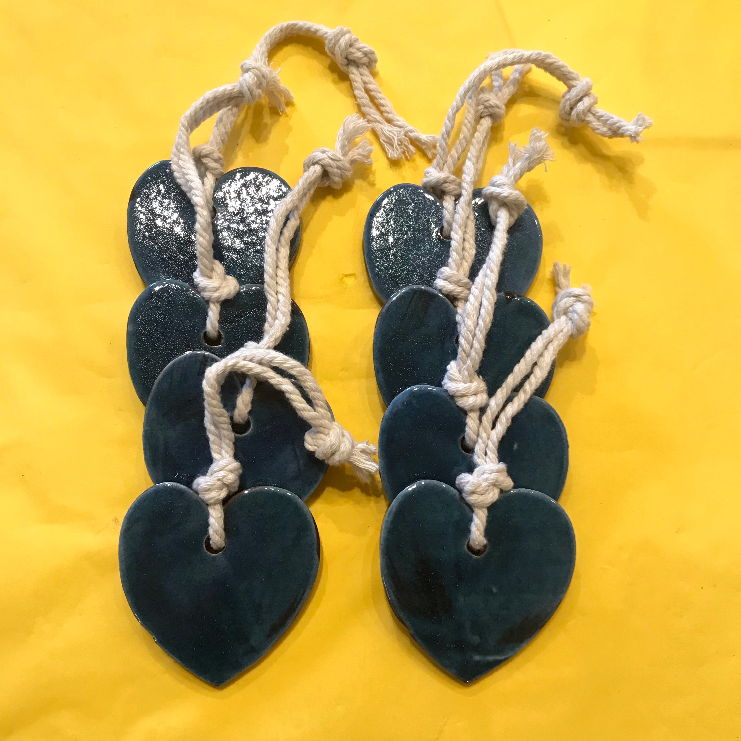 Three Heart Hangers